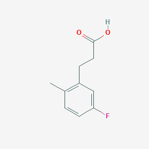 Benzenepropanoic acid, 5-fluoro-2-methyl- Benzenepropanoic acid, 5-fluoro-2-methyl-
