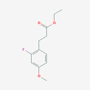 Ethyl 3-(2'-fluoro-4'-methoxyphenyl)propionate 