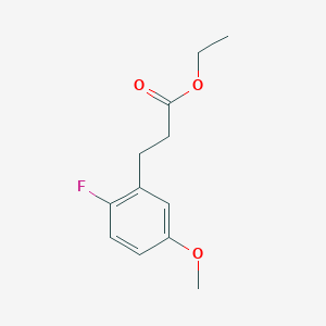 Ethyl 3-(2'-fluoro-5'-methoxyphenyl)propionate 