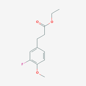Ethyl 3-(3'-fluoro-4'-methoxyphenyl)propionate Ethyl 3-(3'-fluoro-4'-methoxyphenyl)propionate