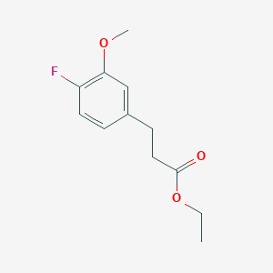 Ethyl 3-(4'-fluoro-3'-methoxyphenyl)propionate Ethyl 3-(4'-fluoro-3'-methoxyphenyl)propionate