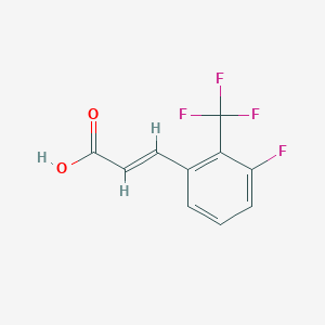 3-Fluoro-2-(trifluoromethyl)cinnamic acid 3-Fluoro-2-(trifluoromethyl)cinnamic acid