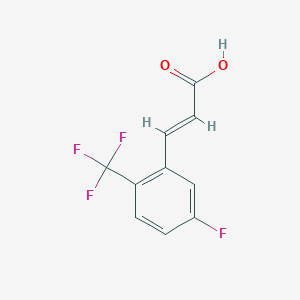 5-Fluoro-2-(trifluoromethyl)cinnamic acid 5-Fluoro-2-(trifluoromethyl)cinnamic acid