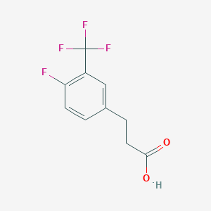 3-(4'-Fluoro-3'-(trifluoromethyl)phenyl)propionic acid 3-(4'-Fluoro-3'-(trifluoromethyl)phenyl)propionic acid