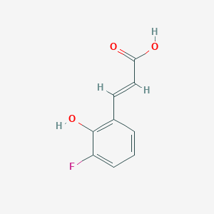 3-(3-fluoro-2-hydroxy-phenyl)-acrylic acid 3-(3-fluoro-2-hydroxy-phenyl)-acrylic acid