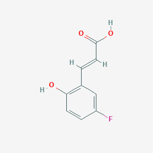 2-Propenoic acid, 3-(5-fluoro-2-hydroxyphenyl)- 2-Propenoic acid, 3-(5-fluoro-2-hydroxyphenyl)-