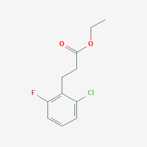 Ethyl 3-(2'-chloro-6'-fluorophenyl)propionate Ethyl 3-(2'-chloro-6'-fluorophenyl)propionate