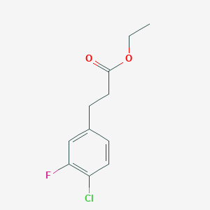 Ethyl 3-(4'-chloro-3'-fluorophenyl)propionate Ethyl 3-(4'-chloro-3'-fluorophenyl)propionate