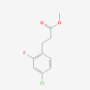 Methyl 3-(4'-chloro-2'-fluorophenyl)propionate 