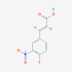 ?3-(4-FLUORO-3-NITROPHENYL)ACRYLIC ACID ?3-(4-FLUORO-3-NITROPHENYL)ACRYLIC ACID