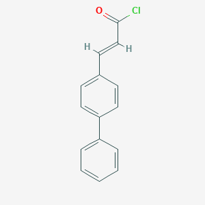 ?-Propenoyl chloride, 3-[1,1'-biphenyl]-4-yl-, (2E)- 