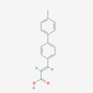 (E)-3-(4-(4-METHYLPHENYL)PHENYL)ACRYLIC ACID (E)-3-(4-(4-METHYLPHENYL)PHENYL)ACRYLIC ACID