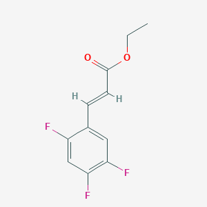 ethyl 3-(2,4,5-trifluorophenyl)acrylate ethyl 3-(2,4,5-trifluorophenyl)acrylate