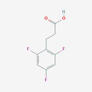Benzenepropanoic acid, 2,4,6-trifluoro- Benzenepropanoic acid, 2,4,6-trifluoro-