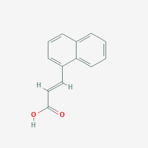 2-Propenoic acid, 3-(1-naphthalenyl)-, (2E)- 2-Propenoic acid, 3-(1-naphthalenyl)-, (2E)-