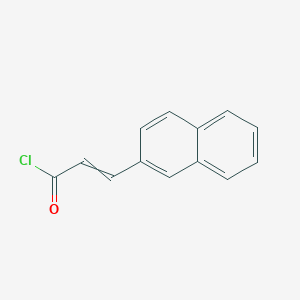 2-Propenoyl chloride, 3-(2-naphthalenyl)- 