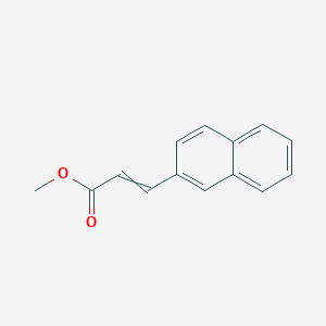 ?-Propenoic acid, 3-(2-naphthalenyl)-, methyl ester, (2E)- ?-Propenoic acid, 3-(2-naphthalenyl)-, methyl ester, (2E)-