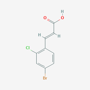 4-Bromo-2-chlorocinnamic acid 4-Bromo-2-chlorocinnamic acid