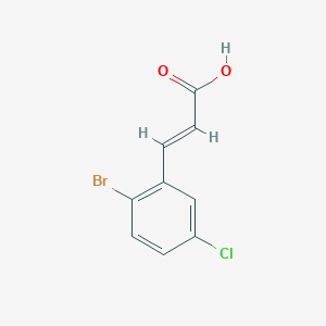 2-Bromo-5-chlorocinnamic acid 2-Bromo-5-chlorocinnamic acid