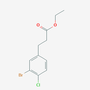 Ethyl 3-(3'-bromo-4'-chlorophenyl)propionate Ethyl 3-(3'-bromo-4'-chlorophenyl)propionate