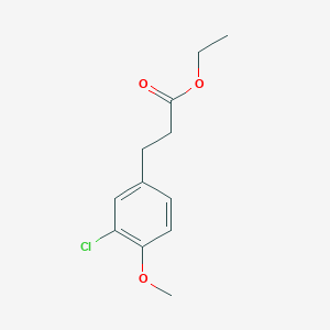 Ethyl 3-(3'-chloro-4'-methoxyphenyl)propionate Ethyl 3-(3'-chloro-4'-methoxyphenyl)propionate