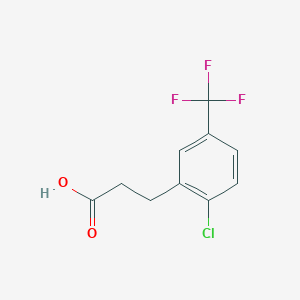 3-(2'-Chloro-5'-(trifluoromethyl)phenyl)propionic acid 3-(2'-Chloro-5'-(trifluoromethyl)phenyl)propionic acid