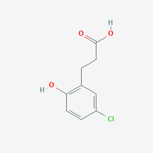 Benzenepropanoic acid, 5-chloro-2-hydroxy- Benzenepropanoic acid, 5-chloro-2-hydroxy-