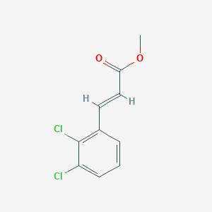 2-Propenoic acid, 3-(2,3-dichlorophenyl)-, methyl ester, (E)- 2-Propenoic acid, 3-(2,3-dichlorophenyl)-, methyl ester, (E)-