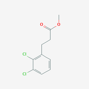 Benzenepropanoic acid, 2,3-dichloro-, methyl ester Benzenepropanoic acid, 2,3-dichloro-, methyl ester