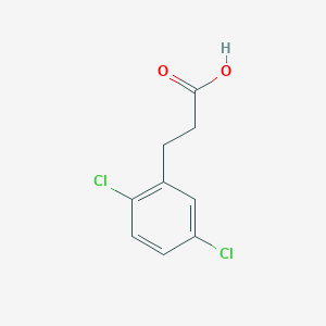 Benzenepropanoic acid, 2,5-dichloro- Benzenepropanoic acid, 2,5-dichloro-