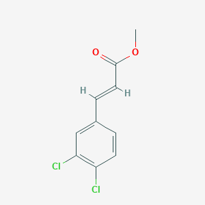 2-Propenoic acid, 3-(3,4-dichlorophenyl)-, methyl ester, (2E)- 2-Propenoic acid, 3-(3,4-dichlorophenyl)-, methyl ester, (2E)-
