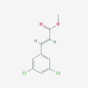 2-Propenoic acid, 3-(3,5-dichlorophenyl)-, methyl ester, (2E)- 2-Propenoic acid, 3-(3,5-dichlorophenyl)-, methyl ester, (2E)-