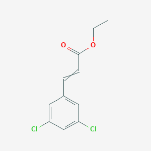 2-Propenoic acid, 3-(3,5-dichlorophenyl)-, ethyl ester 2-Propenoic acid, 3-(3,5-dichlorophenyl)-, ethyl ester