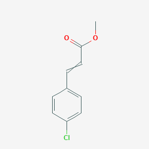 2-Propenoic acid, 3-(4-chlorophenyl)-, methyl ester, (2E)- 2-Propenoic acid, 3-(4-chlorophenyl)-, methyl ester, (2E)-