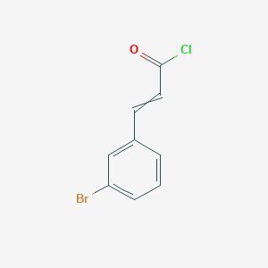 2-Propenoyl chloride, 3-(3-bromophenyl)- 2-Propenoyl chloride, 3-(3-bromophenyl)-