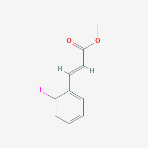 2-Propenoic acid, 3-(2-iodophenyl)-, methyl ester 2-Propenoic acid, 3-(2-iodophenyl)-, methyl ester