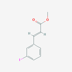 2-Propenoic acid, 3-(3-iodophenyl)-, methyl ester 2-Propenoic acid, 3-(3-iodophenyl)-, methyl ester