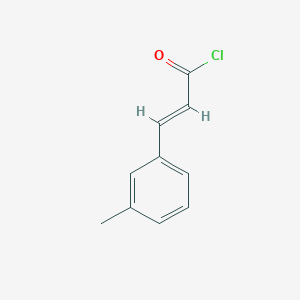 2-Propenoyl chloride, 3-(3-methylphenyl)- 2-Propenoyl chloride, 3-(3-methylphenyl)-