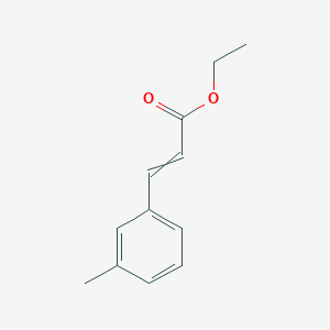 2-Propenoic acid, 3-(3-methylphenyl)-, ethyl ester, (2E)- 2-Propenoic acid, 3-(3-methylphenyl)-, ethyl ester, (2E)-