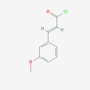 2-Propenoyl chloride, 3-(3-methoxyphenyl)-, (2E)- 2-Propenoyl chloride, 3-(3-methoxyphenyl)-, (2E)-