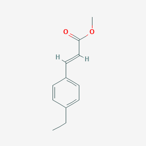 2-Propenoic acid, 3-(4-ethylphenyl)-, methyl ester 2-Propenoic acid, 3-(4-ethylphenyl)-, methyl ester