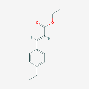 2-Propenoicacid,3-(4-ethylphenyl)-,ethylester,(2E) 2-Propenoicacid,3-(4-ethylphenyl)-,ethylester,(2E)