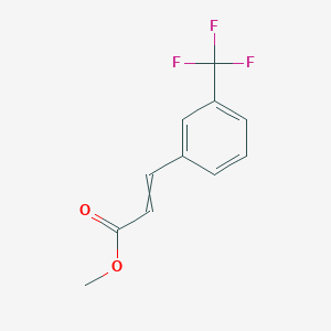 2-Propenoic acid, 3-[3-(trifluoromethyl)phenyl]-, methyl ester 