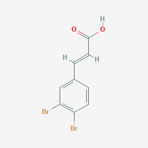 3-(3,4-dibromo-phenyl)-acrylic acid 3-(3,4-dibromo-phenyl)-acrylic acid