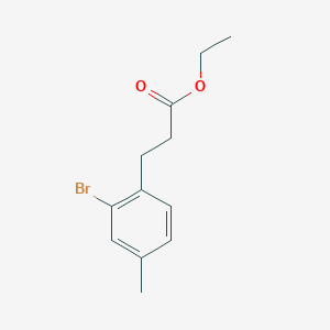 Ethyl 3-(2'-bromo-4'-methylphenyl)propionate Ethyl 3-(2'-bromo-4'-methylphenyl)propionate