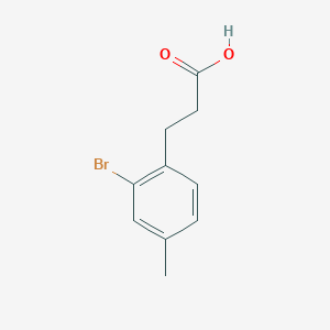 3-(2-BROMO-4-METHYLPHENYL)PROPANOIC ACID 3-(2-BROMO-4-METHYLPHENYL)PROPANOIC ACID