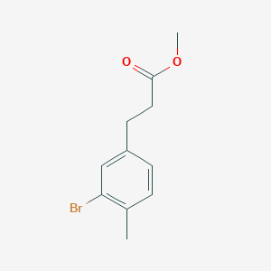 Methyl 3-(3'-bromo-4'-methylphenyl)propionate Methyl 3-(3'-bromo-4'-methylphenyl)propionate