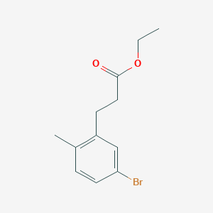 Ethyl 3-(5'-bromo-2'-methylphenyl)propionate Ethyl 3-(5'-bromo-2'-methylphenyl)propionate