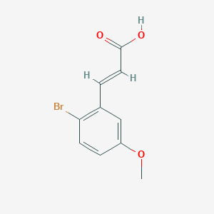 2-Bromo-5-methoxyphenyl-2-propenoic acid 2-Bromo-5-methoxyphenyl-2-propenoic acid