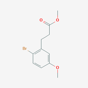 Methyl 3-(2'-bromo-5'-methoxyphenyl)propionate Methyl 3-(2'-bromo-5'-methoxyphenyl)propionate